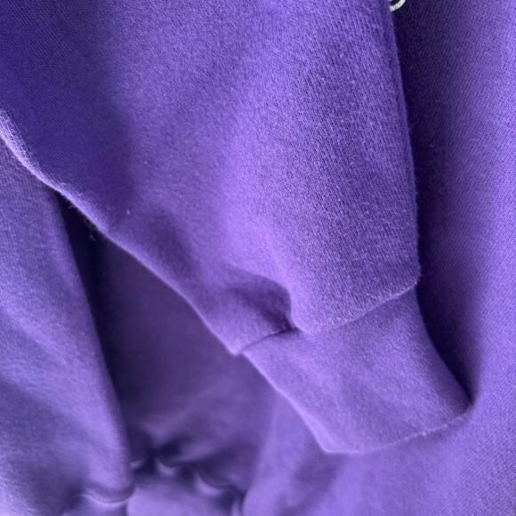 Vintage Y2K Relay For Life Cancer Purple Sweatshirt Size XL - Picture 5 of 6